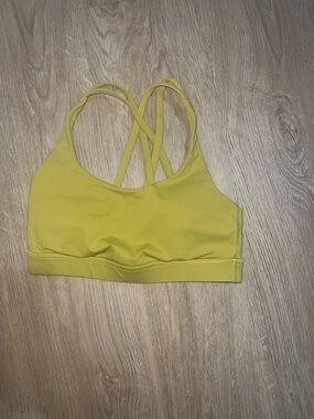 lululemon athletica Green/Yellow Free to Be Serene Sports Bra